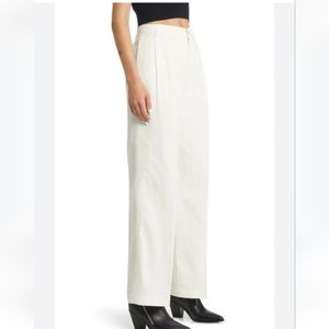 Frame Denim Pleated Chino Pants